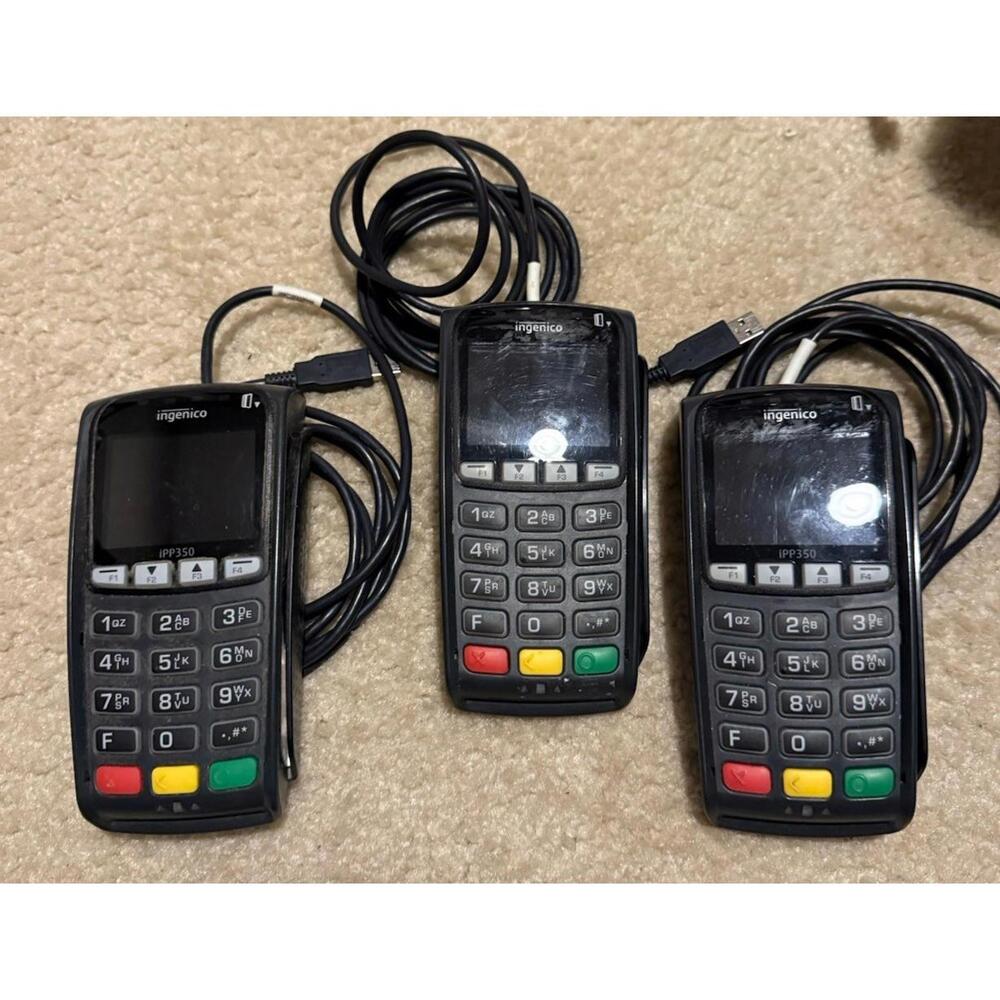 LOT 3 Ingenico IPP350 Payment Credit Card Terminal